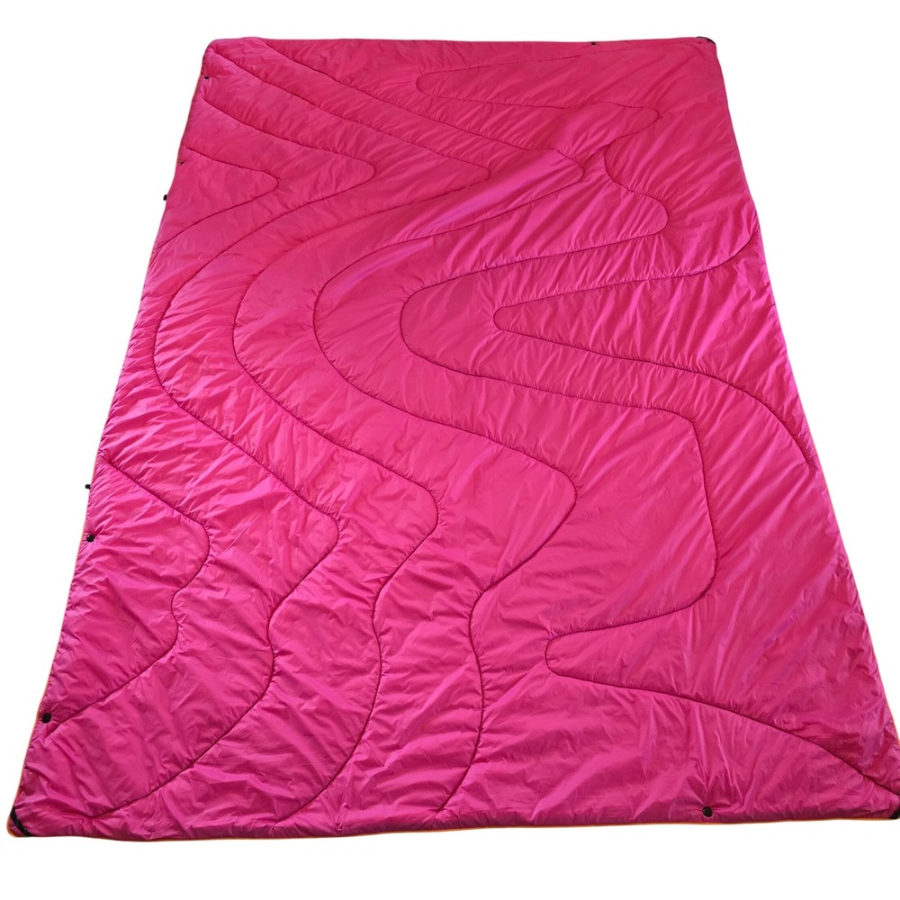 Bedvcaty Camping Puffy Waterproof Travel Warm Cozy Picnic Blanket Outdoors - Picture 3 of 11